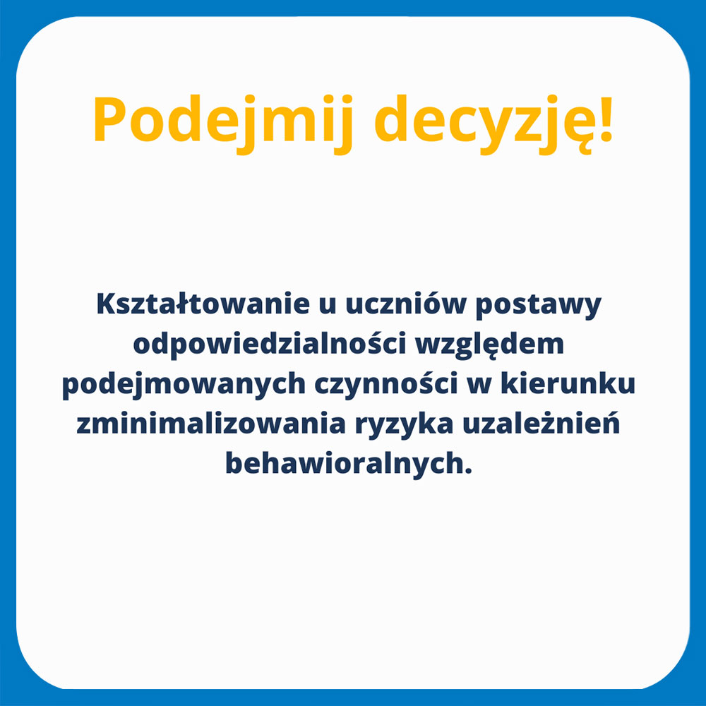 podejmij decyzje
